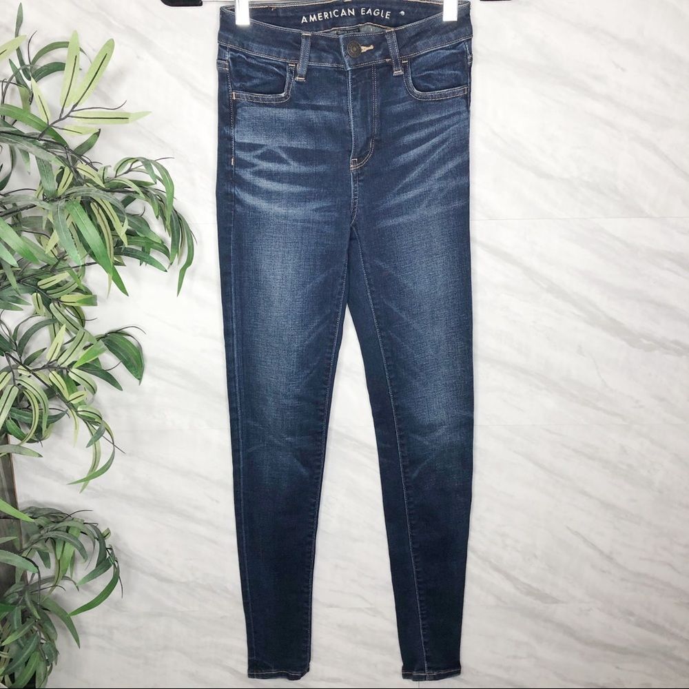 AEO High Rise Jegging Jeans 0